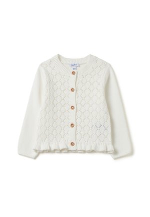 Strickjacke - milky white