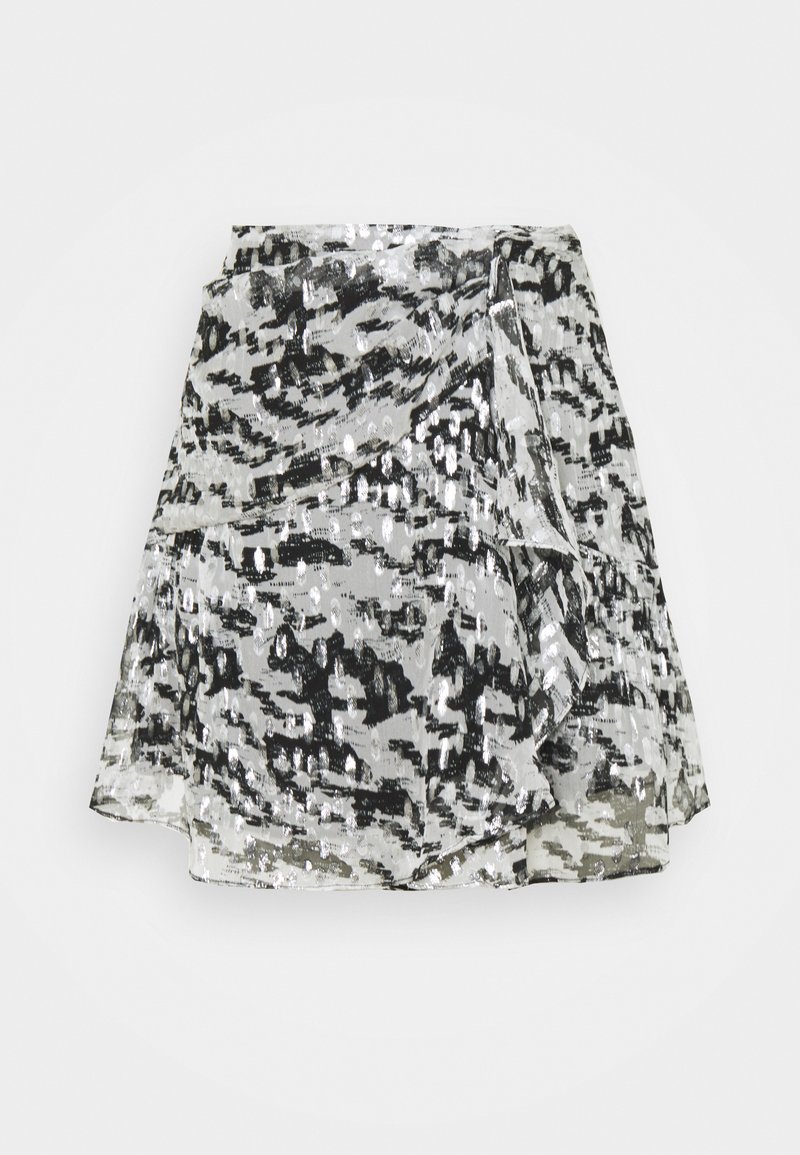 Damen Bekleidung | Iro DILIAN Minirock black/white/silver/schwarz - DZ89446 Damen Bekleidung | Iro DILIAN Minirock black/white/silver/schwarz - DZ89446