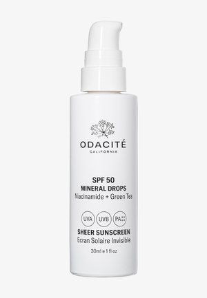 Odacité MINERAL DROPS SPF50 SUNSCREEN - Aurinkovoide