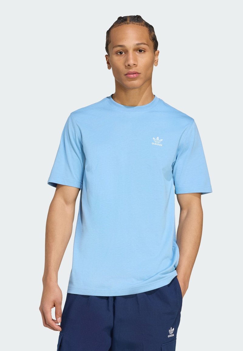 adidas Originals - TREFOIL ESS  - Basic T-shirt - ash blue, Enlarge