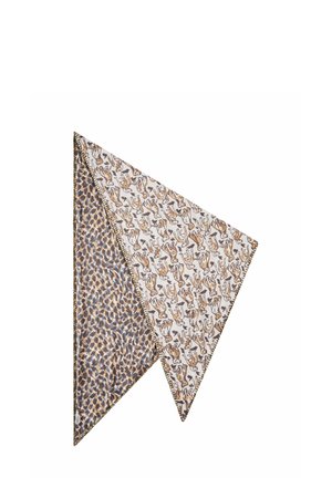 PRINTED TRIANGLE - Foulard - braun