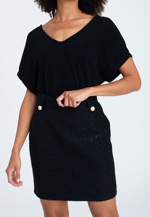 A-lijn rok - black