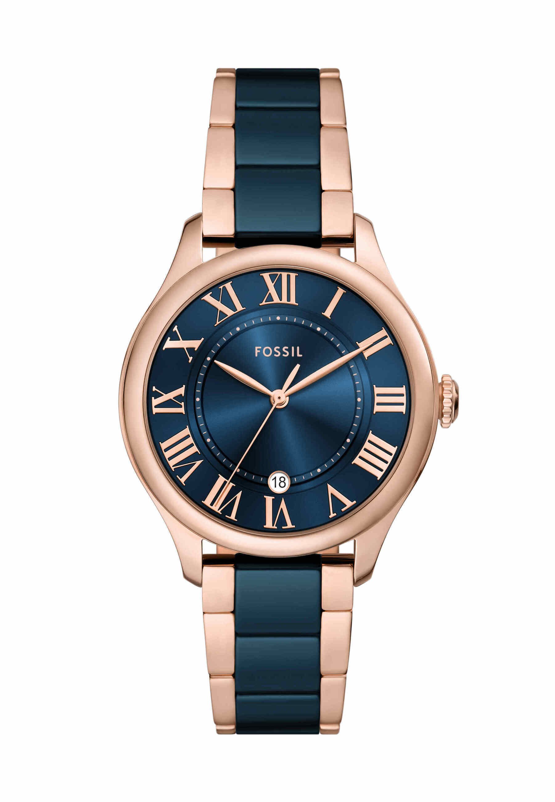 Fossil TRADITIONAL GILMORE Watch rose gold-coloured Zalando
