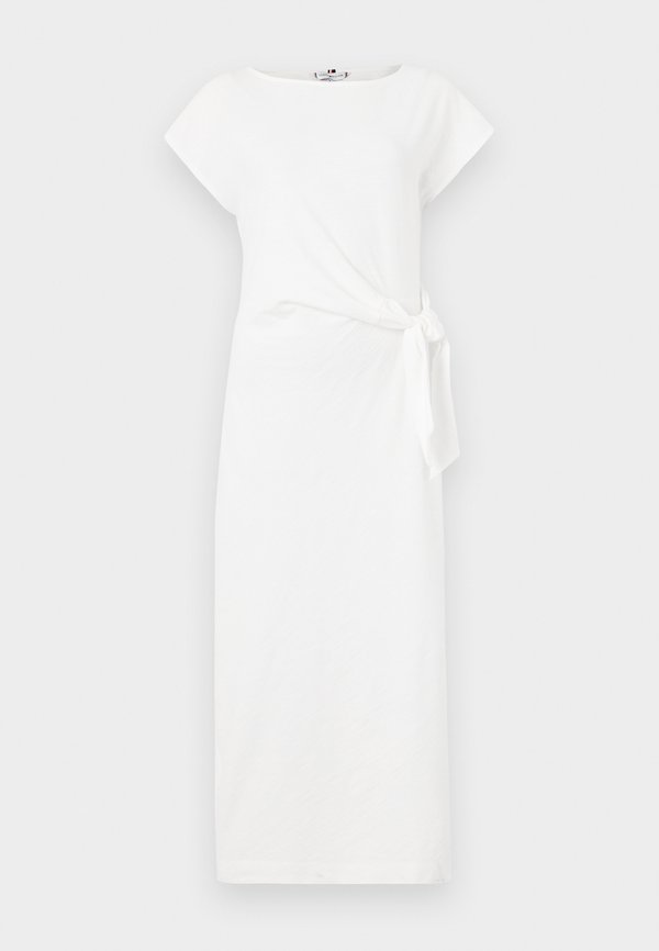 KNOT BOAT MIDI DRESS - Jersey dress - ecru4