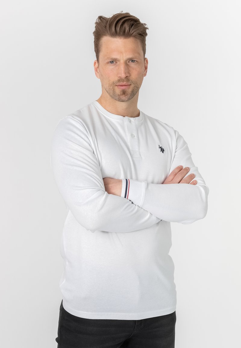 U.S. Polo Assn. COSIMO GRANDDAD - Langarmshirt - white/weiß - Zalando.at