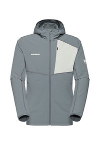 MADRIS LIGHT HOODED - Fleecejas - strata silver sage