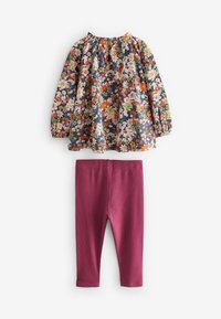 Next SET. - Leggingek - Nadrágok - navy floral