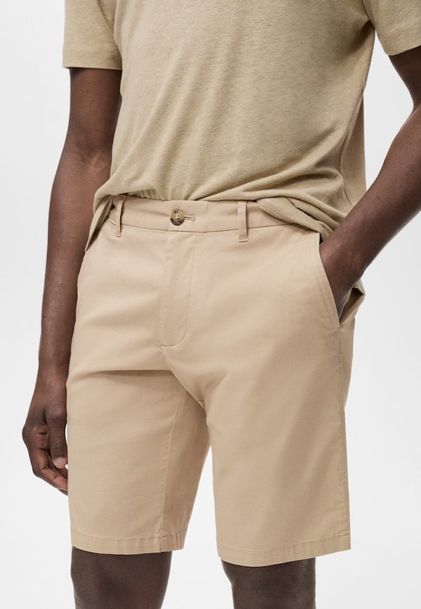 GRACIA - Jeans Shorts - beige