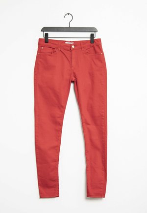Slim fit jeans - red