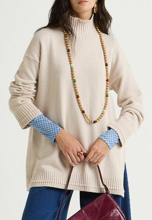 Pullover - warm beige