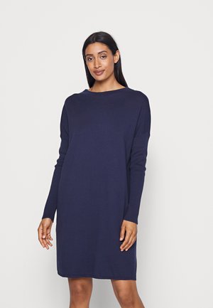 DRESS  - Abito in maglia - navy