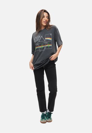 FLOYD PERIODIC DARK SIDE OF THE MOON - Apdrukāts T-krekls - washed black