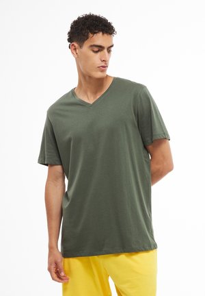 Terranova SCOLLO A - T-shirt basic - salvia