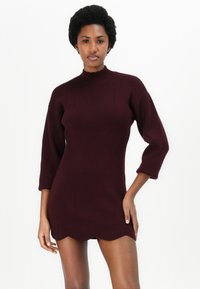 TWINSET DRESS - Rochie tricotată - purple eden
