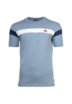 RUNDHALS - T-Shirt print - blau