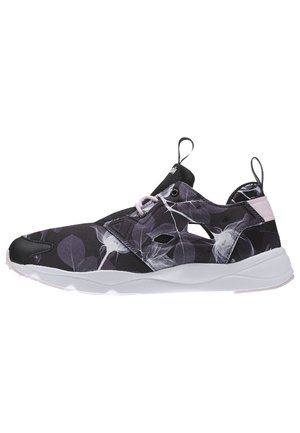 Reebok Classic FURYLITE - Sneakers basse - floral black/white/porcelain pink