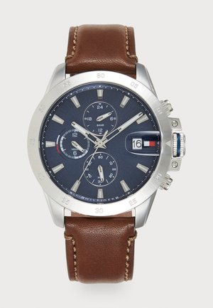 JAMESON - Chronograph watch - brown/silver-coloured/blue