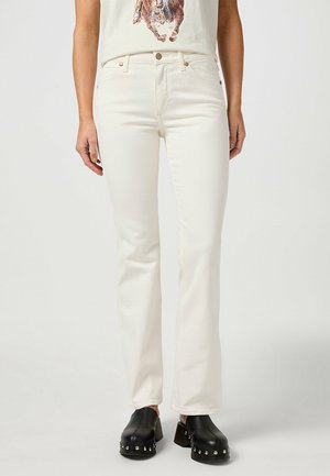 5-POCKET MID RISE - Bootcut jeans - off-white