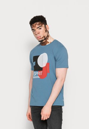 T-shirt con stampa - blue