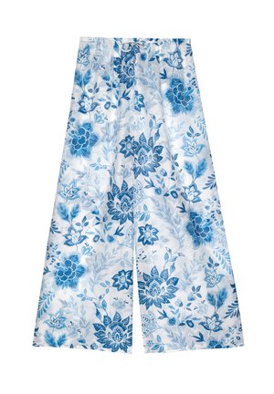 Yamamay, GRETA - TROUSERS - Pantalones - blue-white floral