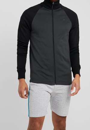 Felpa con zip - blue-grey
