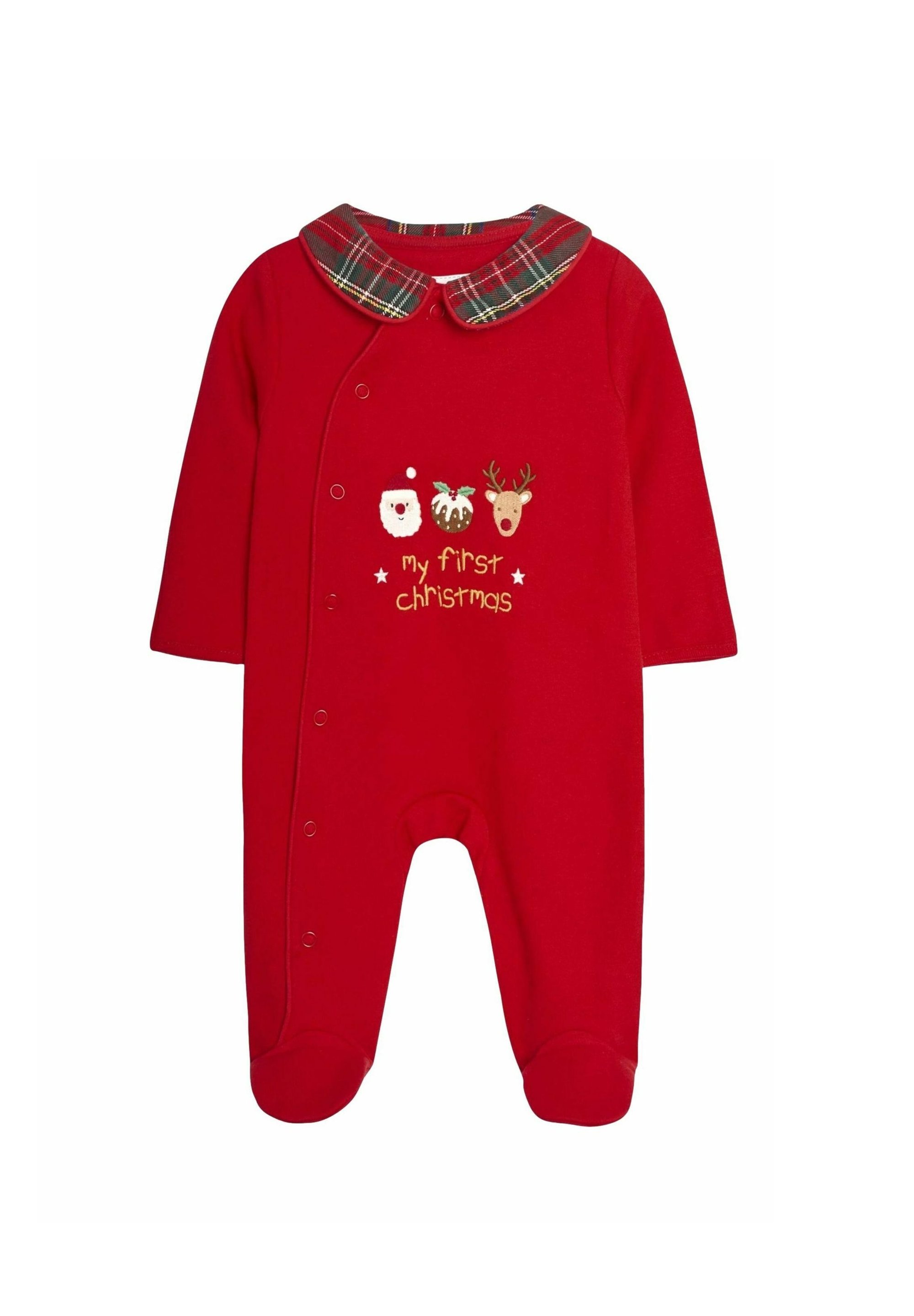 JoJo Maman Bébé CHRISTMAS REGULAR FIT Sleep suit red Zalando