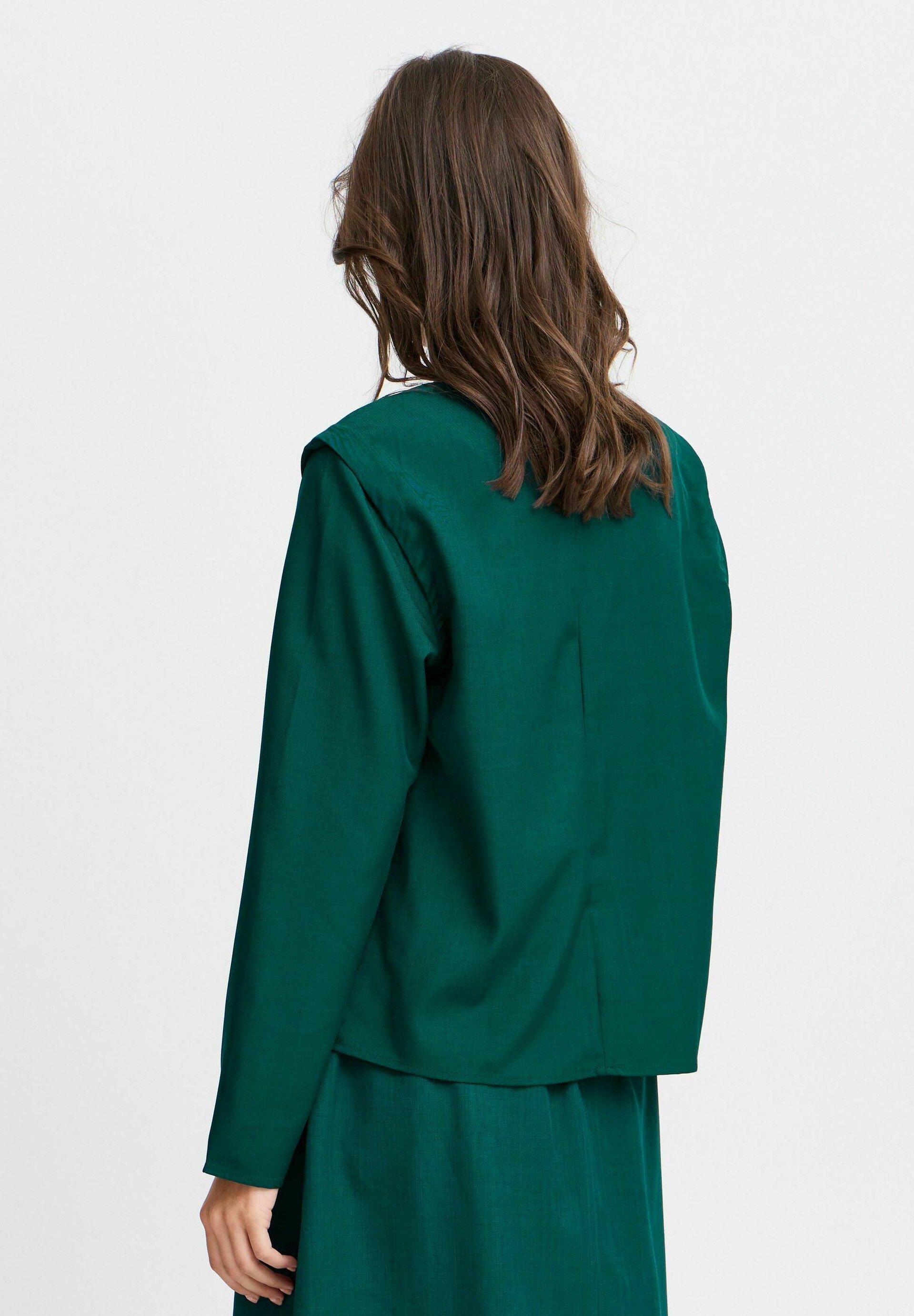 売れ筋商品|||ビーヤング シャツ レディース トップス BYMMMIDDE - Button-down blouse - sea moss melange b.young BYMMMIDDE - Button-down blouse - sea moss melange