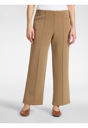 PALAZZO - Pantalon classique - marrone