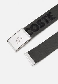 Lacoste GOODS BELT CASUAL UNISEX - Josta - aubier noir