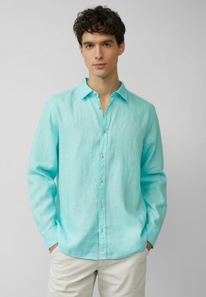 s.Oliver REGULAR FIT LANGARM - Shirt - ozeangrün