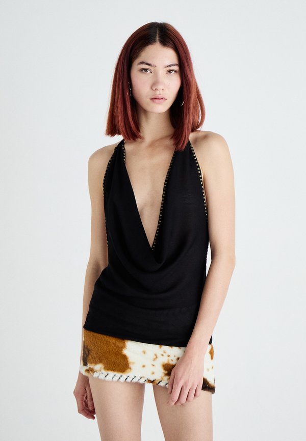 TATIANA BACKLESS STUDDED  - Blouse