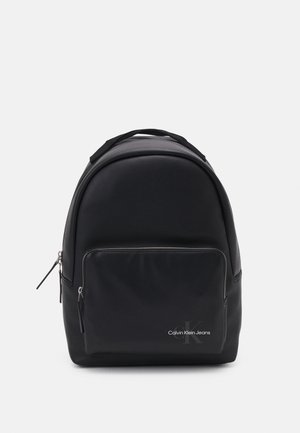 Calvin Klein Jeans MONOGRAM SOFT CAMPUS ANGLED UNISEX - Ruksak - black