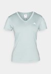 WORKOUT ESSENTIALS V-NECK - Sport T-shirt - sage
