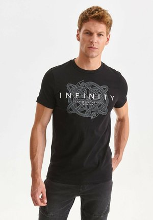 Top Secret T-Shirt print - czarny