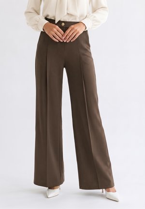 Anna Field by Zalando, Pantalones - dark brown