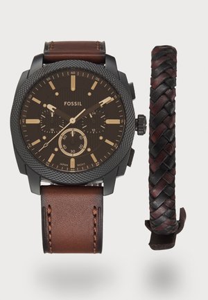 MACHINE SET - Ura kronograf - brown