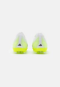 adidas Performance CRAZYFAST 1 FG - Fußballschuhe für festen Untergrund - footwear white/core black/lucid lemon