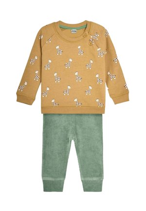 SET - REGULAR FIT - Sweatshirt - mustard