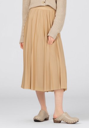 WADENLANGER - A-line skirt - oat