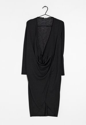Gebreide jurk - black