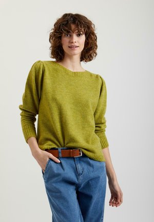 ABULLONADA - Jumper - verde