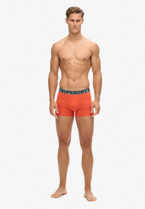 3ER PACK - LOGOBUND  - Boxerbriefs - schwarz grau orange