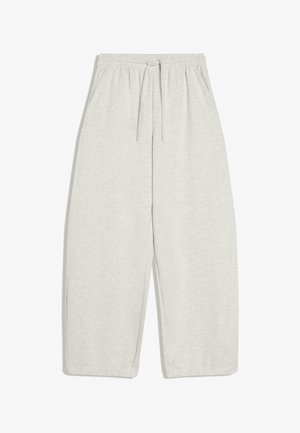 Bershka, BARREL TROUSERS WITH STOPPERS 01167737 - Pantaloni de trening - mottled light grey