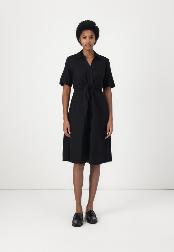 KNOTTED DRESS - Shirt dress