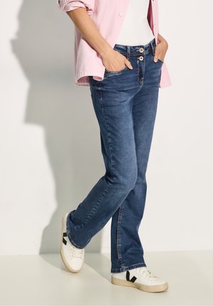 Cecil, Jeans Bootcut - mid blue wash