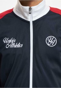 UNFAIR ATHLETICS Bluză de molton cu fermoar - red