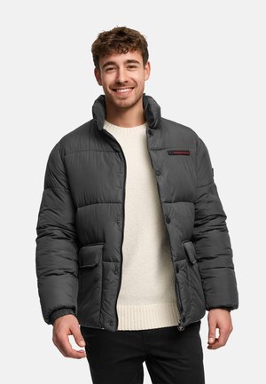 STEVENS PUFFER  - Vinterjakker - dk grey