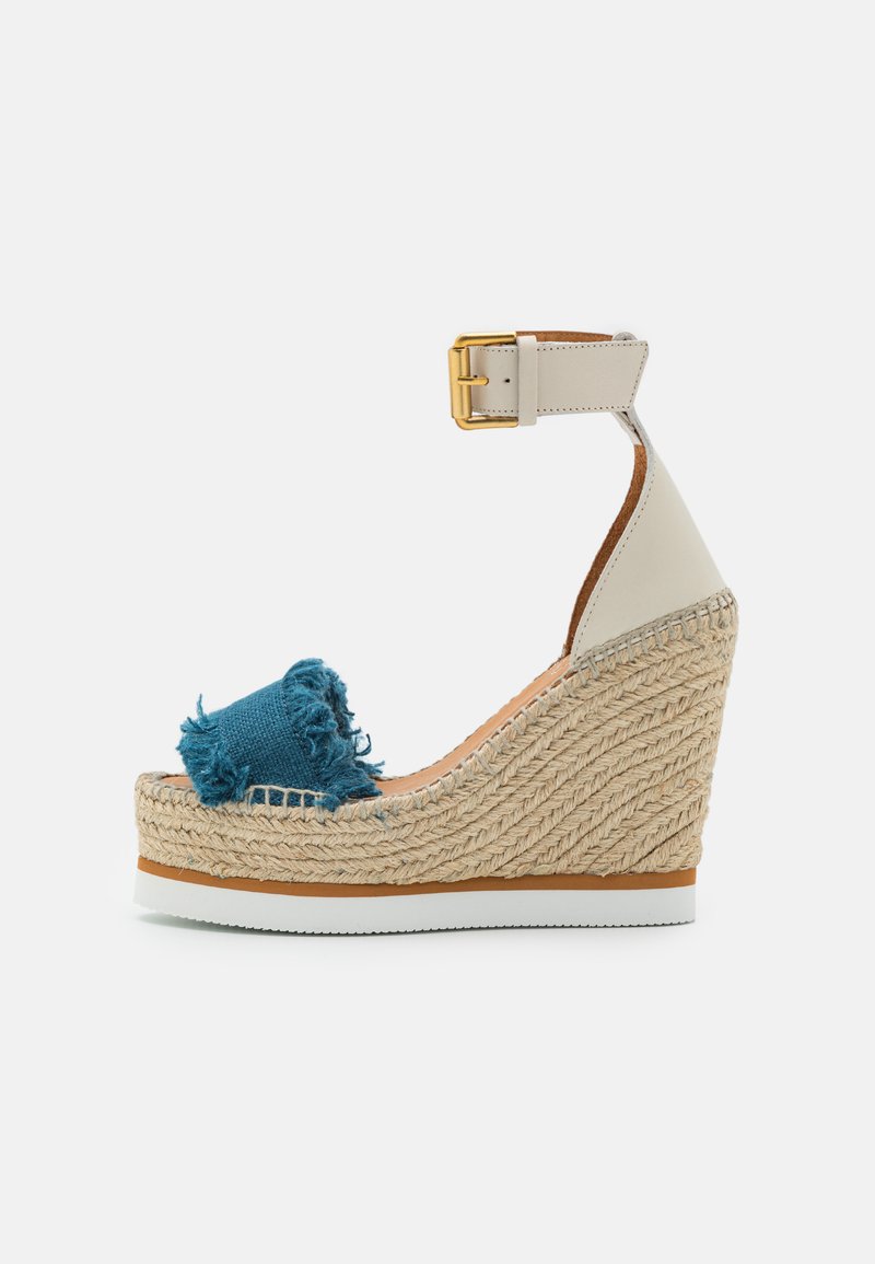 See by Chloé GLYN - Ψηλοτάκουνα πέδιλα - medium blue