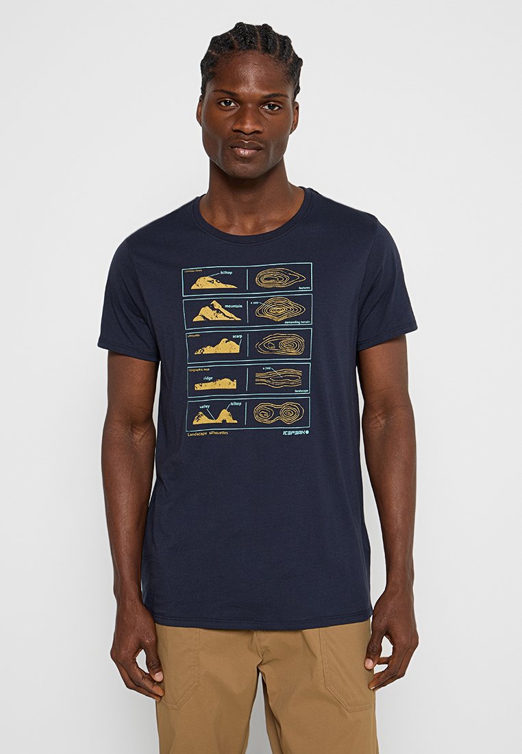 icepeak Sport T-shirt donkerblauw icepeak Sport T-shirt donkerblauw