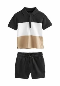 Next ZIP SET-REGULAR FIT - Træningsbukser - black white